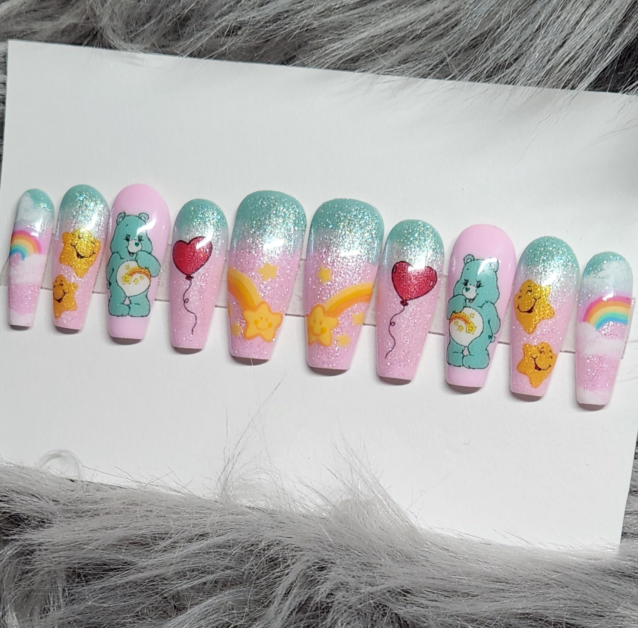 Care store bear press on nails