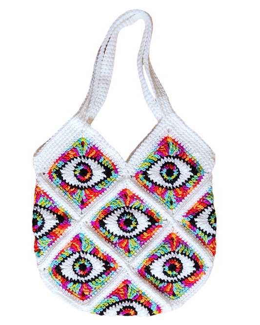 Trippy Eye Tote Bag