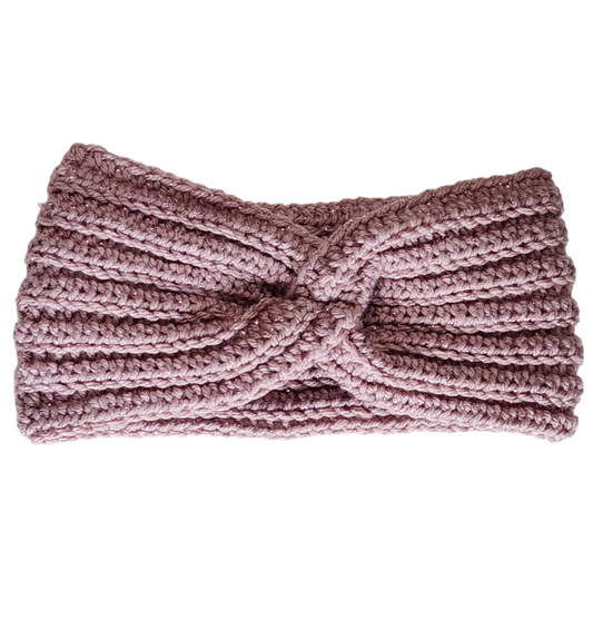 Dusty Rose Ear Warmer